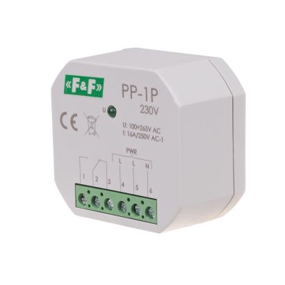 Przekaźnik elektromagnetyczny PP-1P 230 V