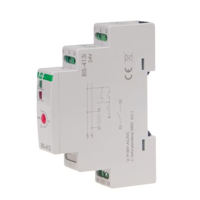 Electronic bistable impulse relay BIS-413i 24V