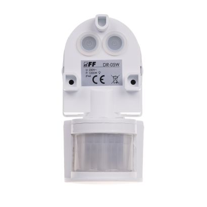 Infrared motion sensor DR-05 W white 24V