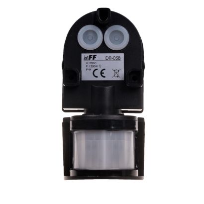 Infrared motion sensor DR-05 B black