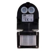 Infrared motion sensor DR-05 B black 24 V