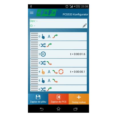 PCS-533 Konfigurator - application