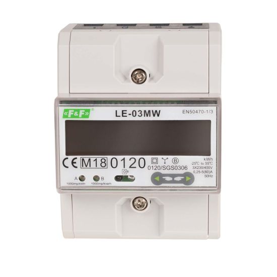 Electricity energy meter LE-03MW CT