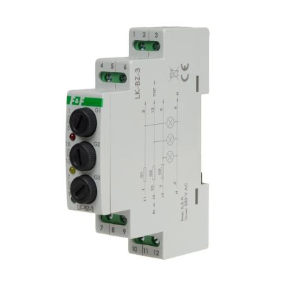 Lampka kontrolna LK-BZ-3 K; więcej miejsca w rozdzielnicy