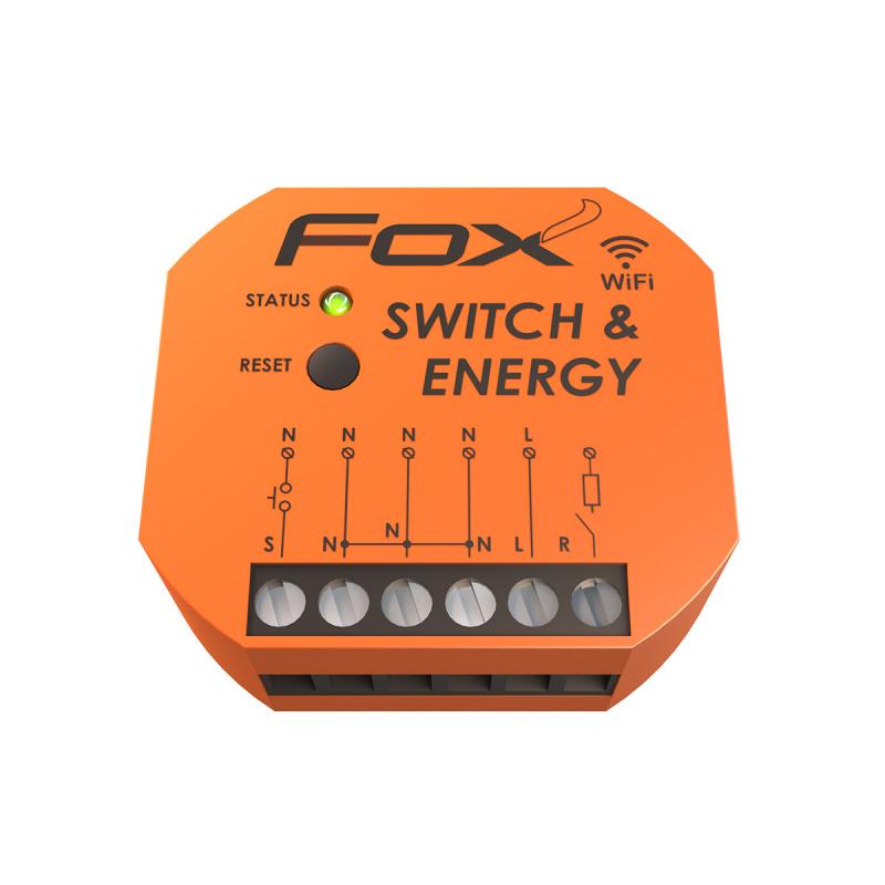 SWITCH & ENERGY 230 V Wi-Fi relay