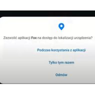 Wideoporadnik - Sterowanie wifi. Aplikacja mobilna systemu FOX. 