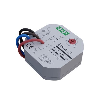 Electronic bistable impulse relay BIS-403 230 V