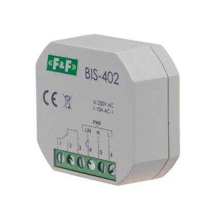 Electronic bistable impulse relay BIS-402