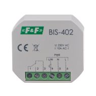 Dopuszkowy przekaźnik bistabilny BIS-402 230 V