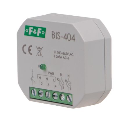 Electronic bistable impulse relay BIS-404