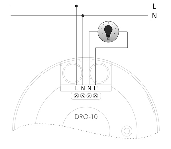 Czujnik ruchu DRM-08