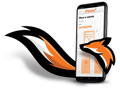 FOX - system sterowania Wi-Fi - aplikacja mobilna
