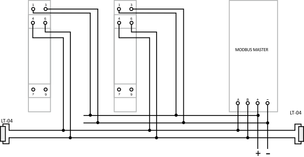 Measurement temperature transducer MB-PT-100