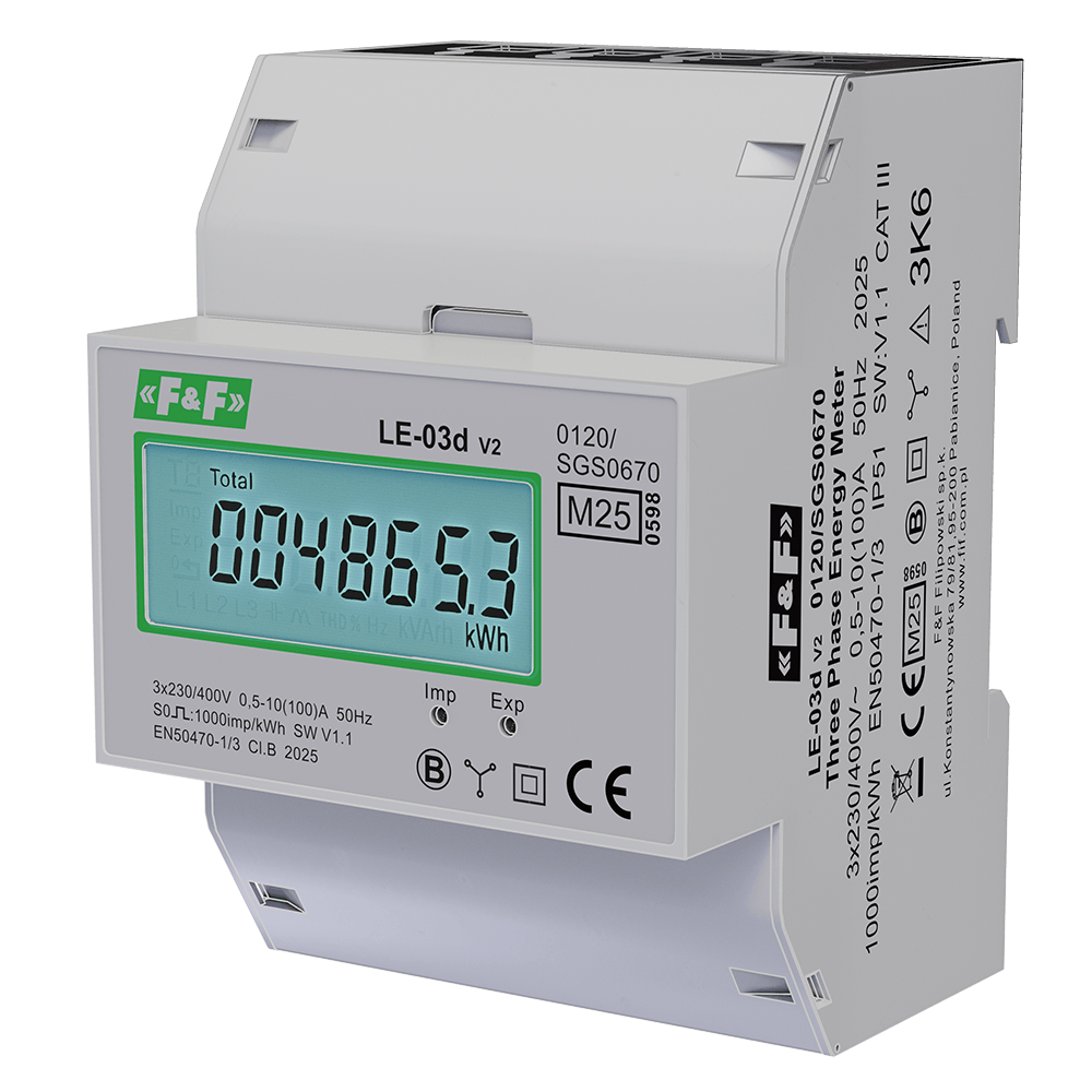 Licznik zużycia energii LE-03d v.2