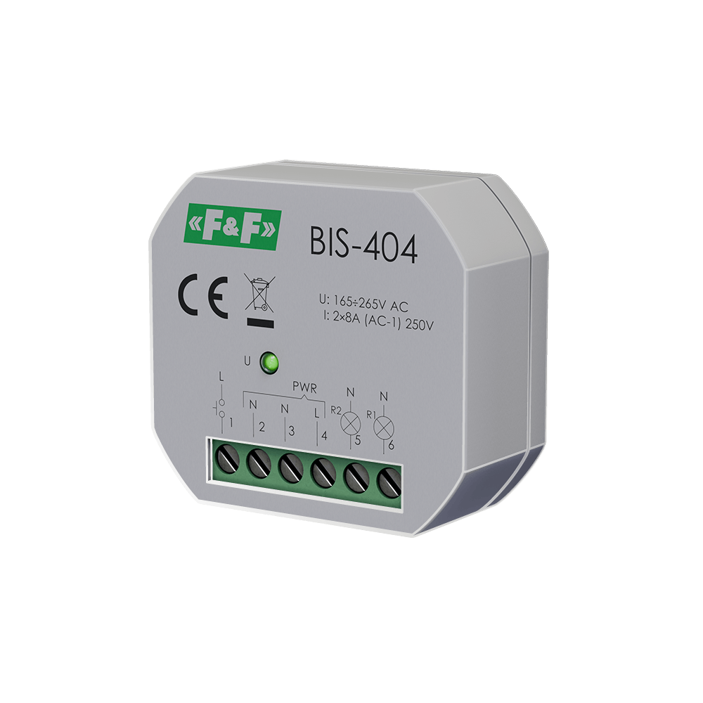 Przekaźnik bistabilny BIS-404