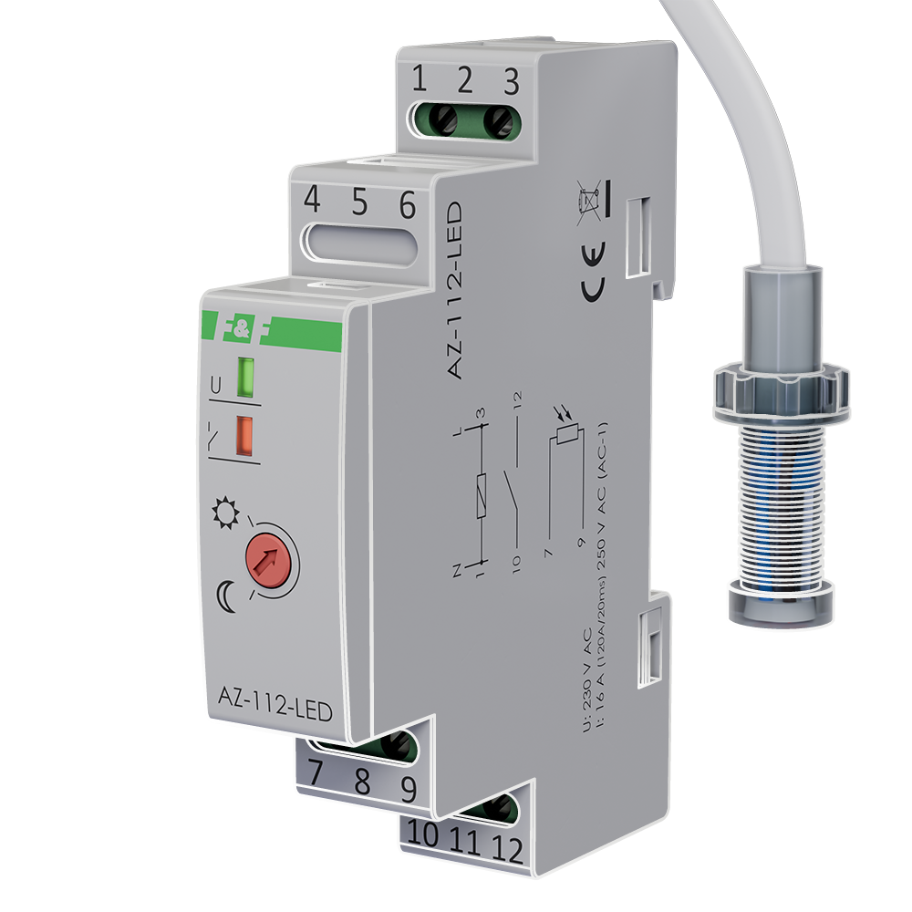 Automat zmierzchowy AZ-112-LED 230 V