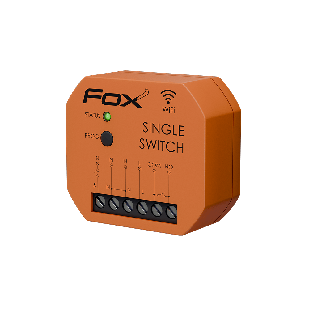 Przekaźnik jednokanałowy Wi-Fi 230 V SINGLE SWITCH