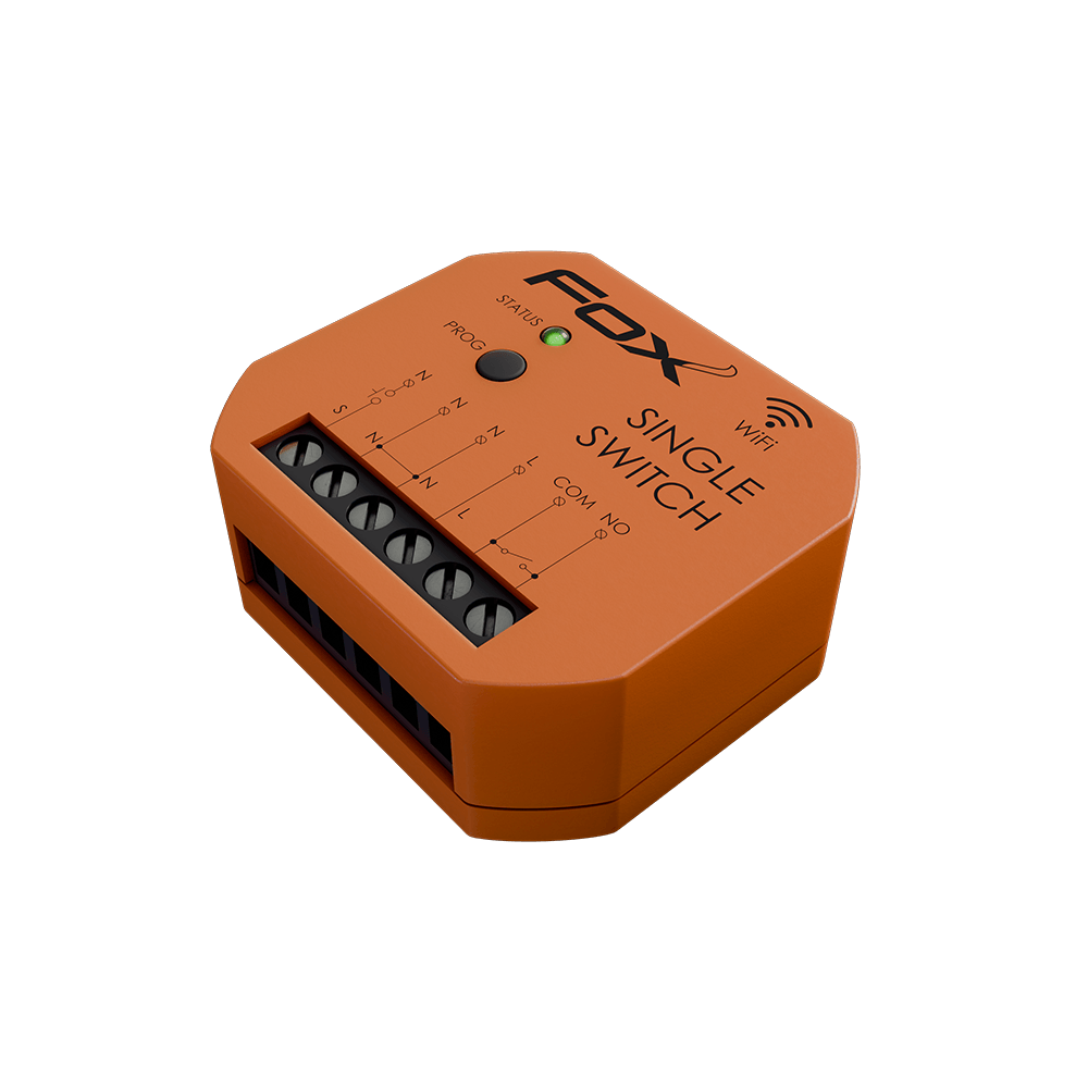 Przekaźnik jednokanałowy Wi-Fi 230 V SINGLE SWITCH