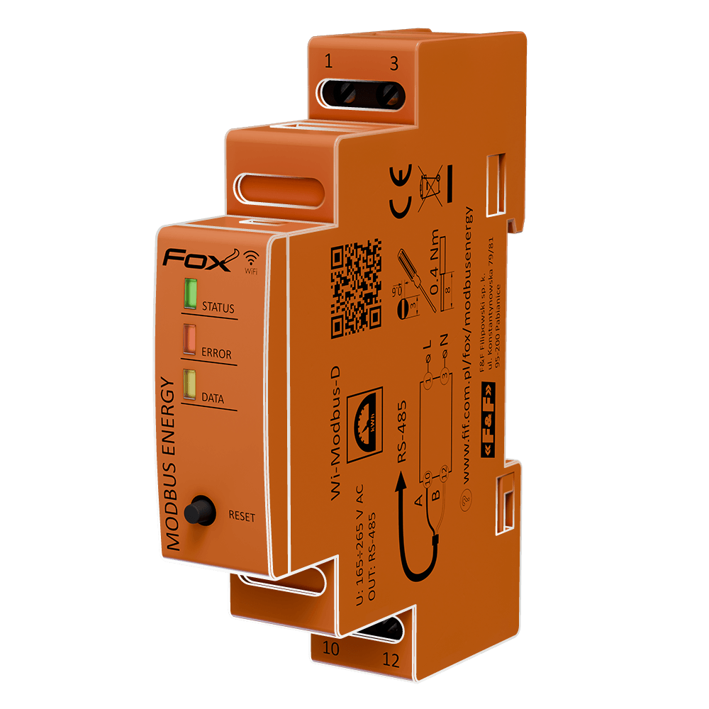 Modbus Energy integrator liczników energii