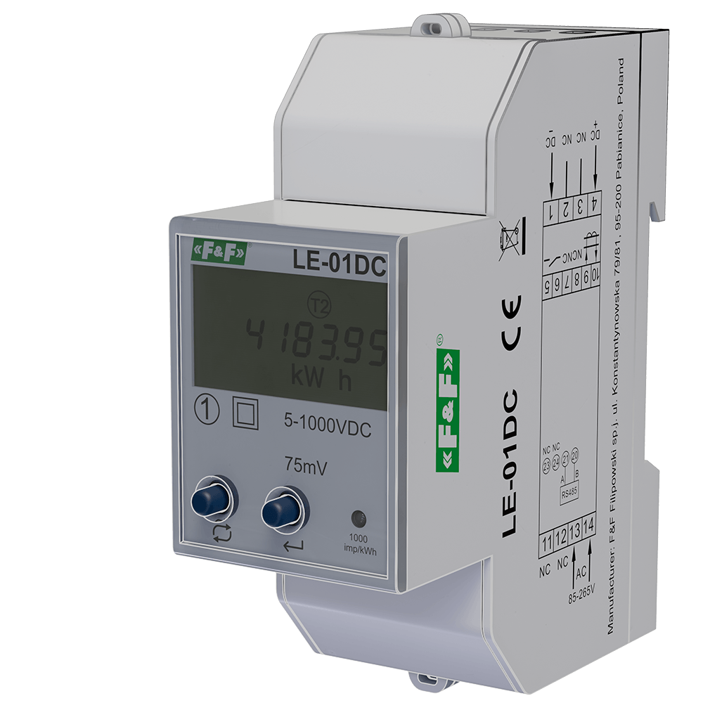 Licznik energii prądu stałego LE-01DC