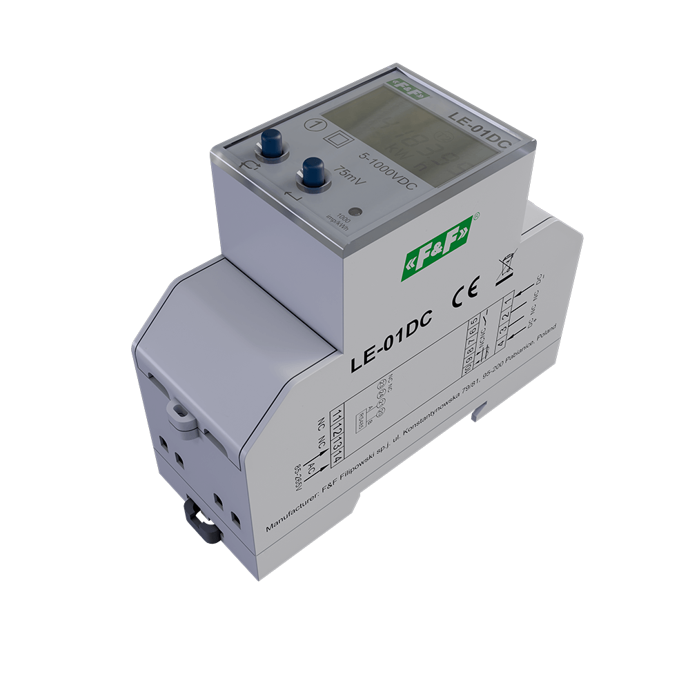 Licznik energii prądu stałego LE-01DC