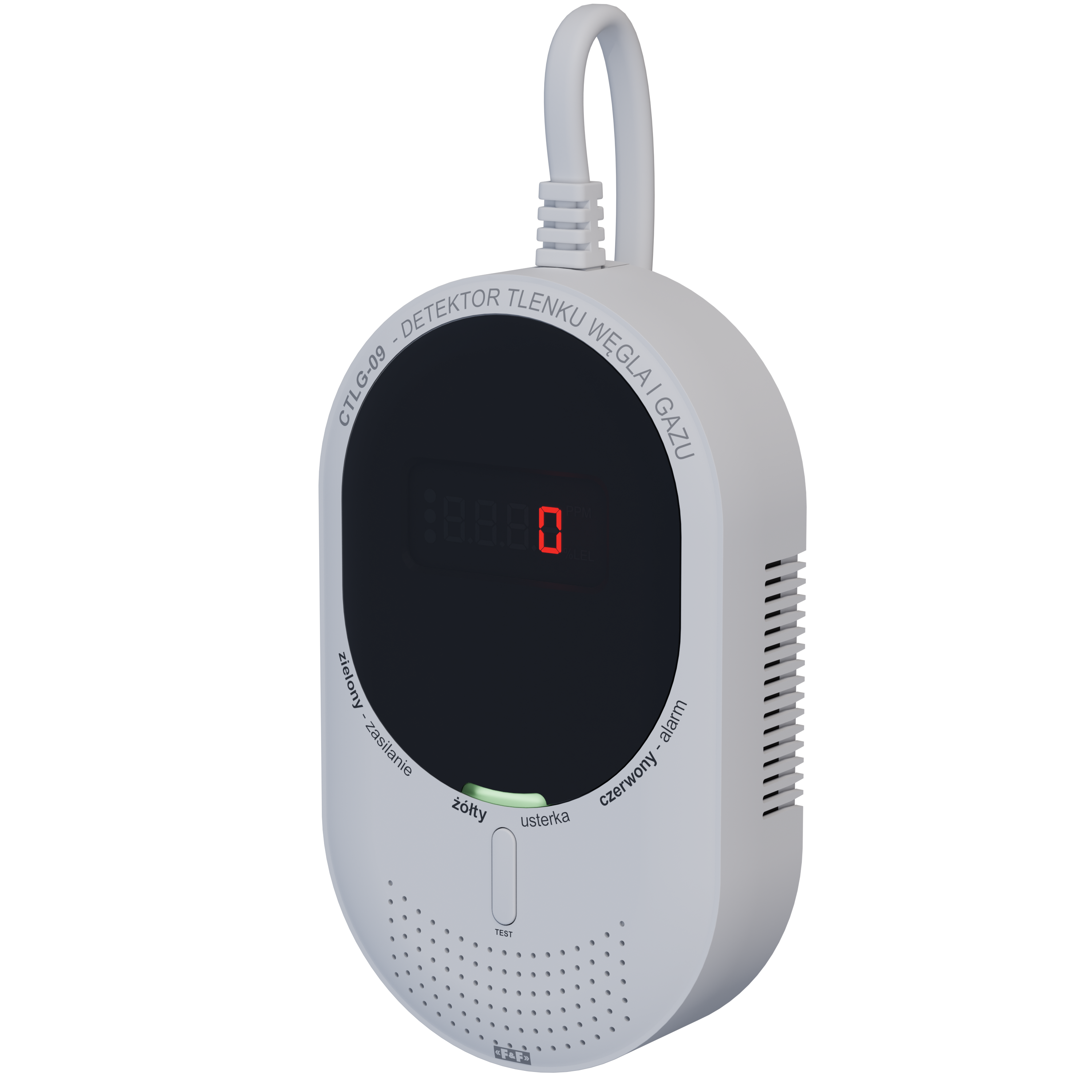 Product: CTLG-09 CZUJNIK/ DETEKTOR TLENKU WĘGLA/ CZADU/ CO I GAZU ZIEMNEGO