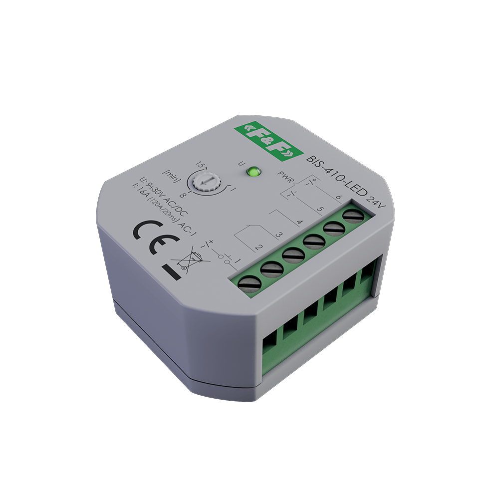 Przekaźnik bistabilny BIS-410-LED-24 V