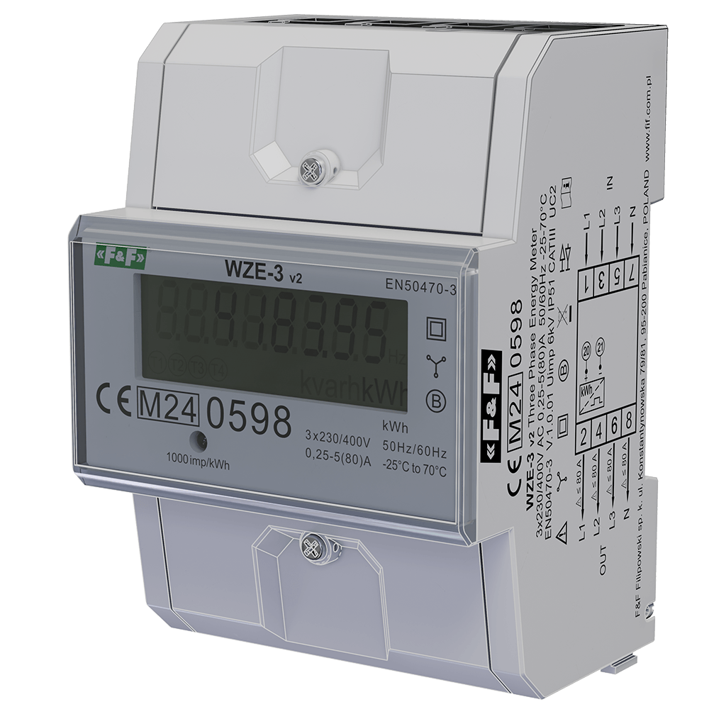 Licznik zużycia energii WZE-3 v2