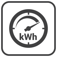 Zakres wskazań licznika w kWh